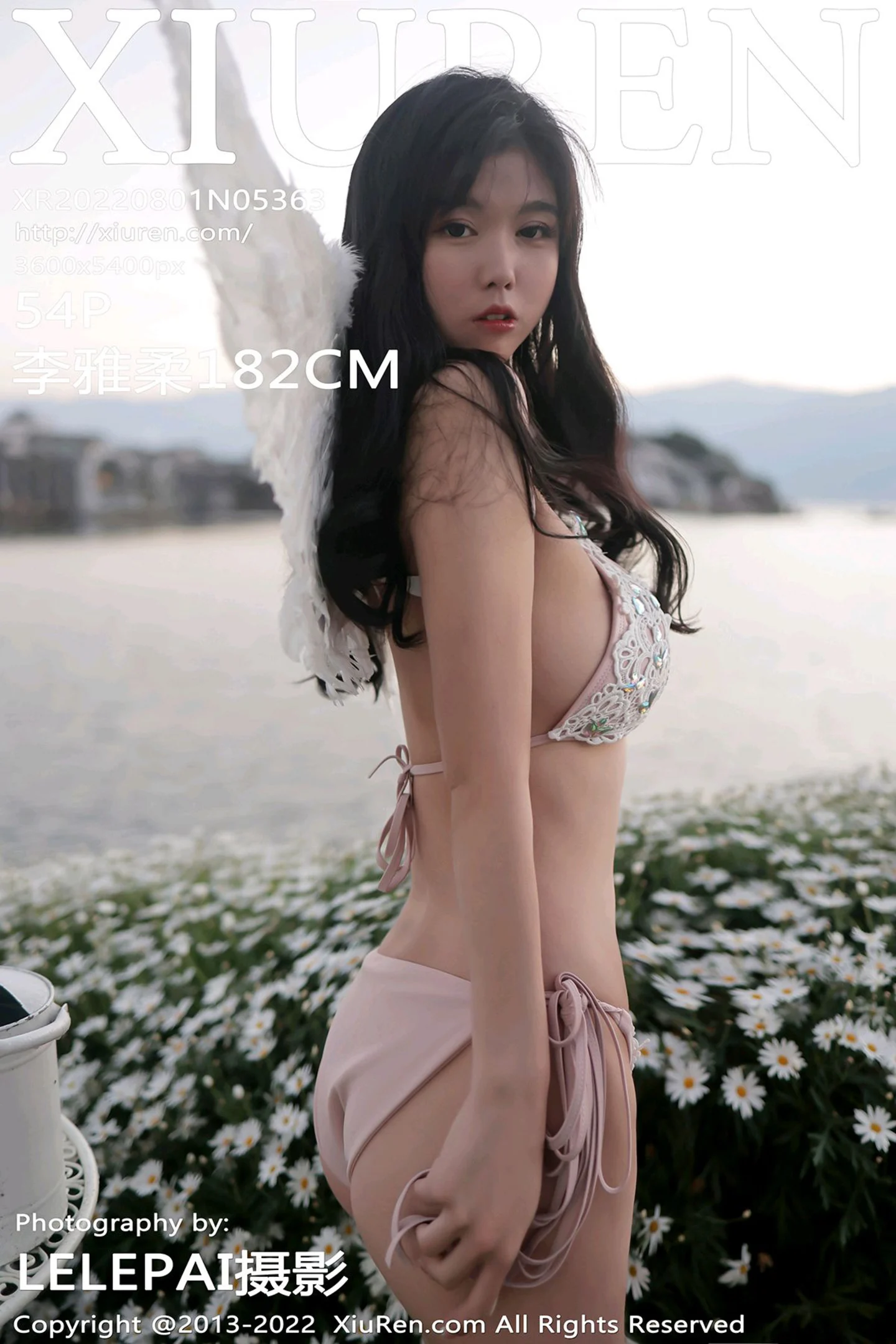 [XiuRen秀人网]No.5363_模特李雅柔户外+室内天使翅膀配性感比基尼秀高挑身材诱惑写真54P-秀人网 - XiuRen.Xyz